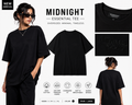 Midnight Essential Oversized Tee