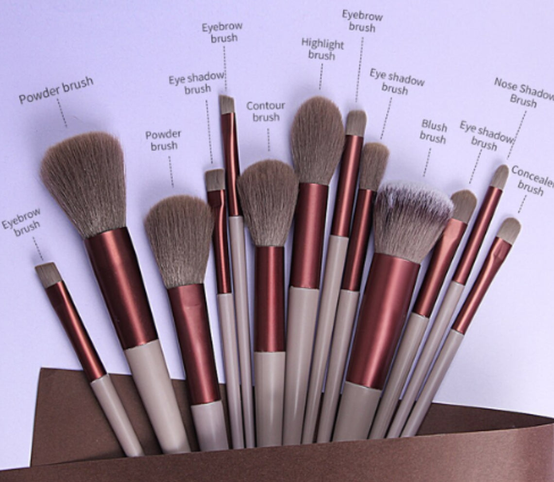 Makeup brushes